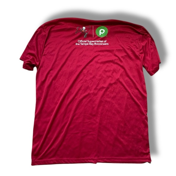 Tampa Bay Buccaneers Polyester Performance Style Athletic Shirt size XL - Picture 2 of 5